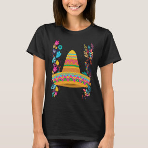 Cinco De Mayo Burritos Mexico Tacos and Avocado T-Shirt