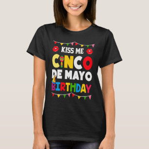 Cinco De Mayo Burritos Mexico Tacos and Avocado T-Shirt