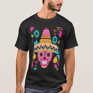 Cinco De Mayo Burritos  Mexico Tacos and Avocado   T-Shirt
