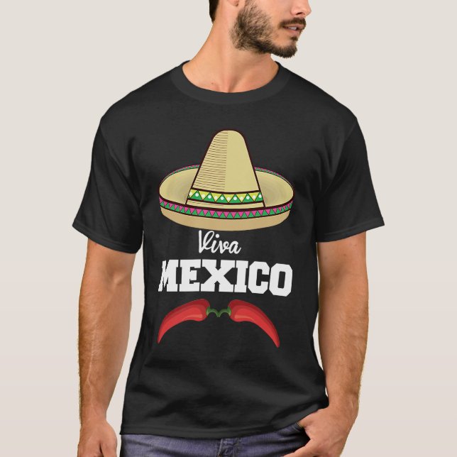 Cinco De Mayo Burritos  Mexico Tacos and Avocado   T-Shirt (Front)