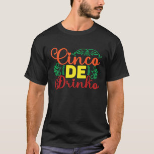 Cinco De Mayo Burritos Mexico Tacos and Avocado T-Shirt