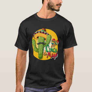 Cinco De Mayo Burritos Mexico Tacos and Avocado T-Shirt