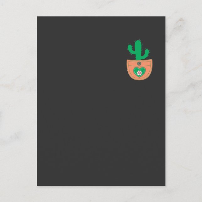 Cinco De Mayo Cactus Mexican Fiesta Party Postcard (Front)
