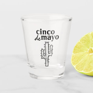 Cinco de Mayo Cactus Shot Glass
