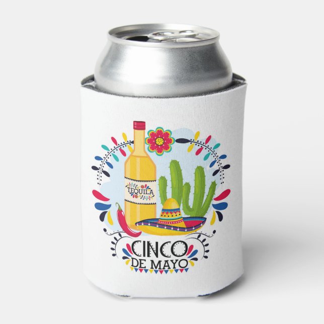 Cinco De Mayo  Can Cooler (Can Front)