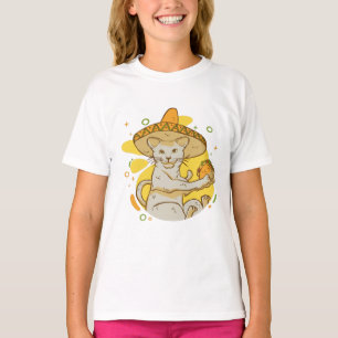 Cinco De Mayo Cat T-Shirt