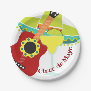 Cinco de Mayo Celebration Paper Plate