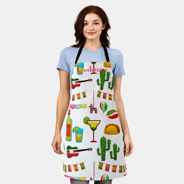 Cinco de Mayo Celebration Thunder_Cove    Apron (Worn)