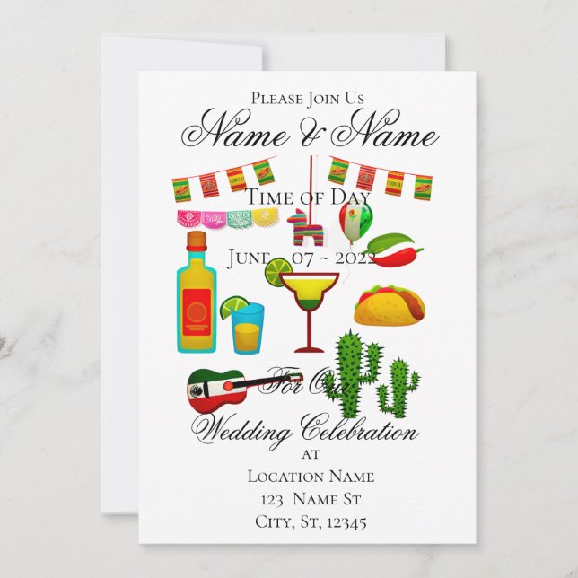 Cinco de Mayo Celebration Thunder_Cove Invitation (Front)