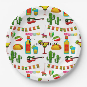Cinco de Mayo Celebration Thunder_Cove   Paper Plate