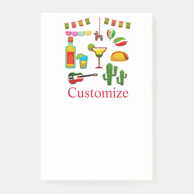 Cinco de Mayo Celebration Thunder_Cove  Post-it Notes (Front)