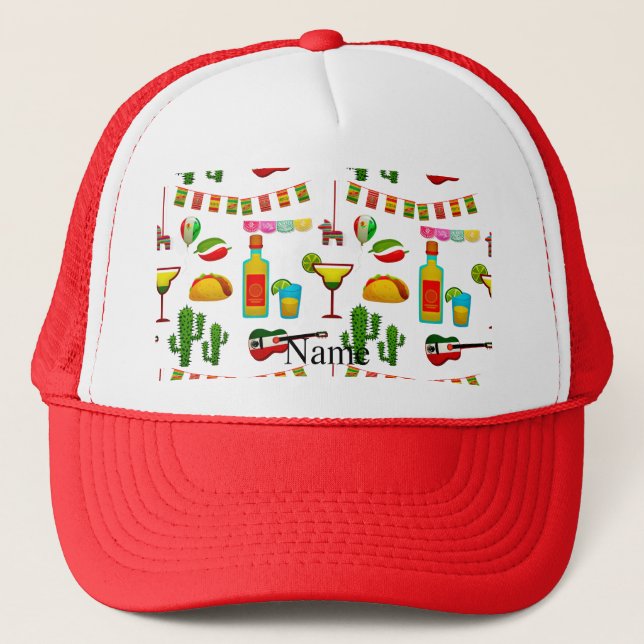 Cinco de Mayo Celebration Thunder_Cove   Trucker Hat (Front)
