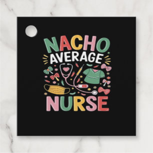 Cinco De Mayo Coquette Bow Nacho Average Nurse Nur Favour Tags