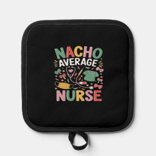 Cinco De Mayo Coquette Bow Nacho Average Nurse Nur Pot Holder