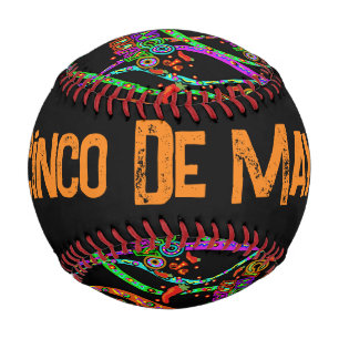 Cinco de Mayo Cornhole Set Baseball