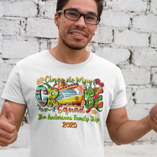 Cinco De Mayo Cruise Shirt Custom Name & Year (Creator Uploaded)