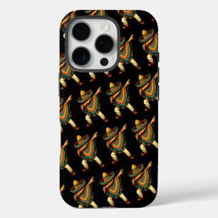 Cinco de Mayo Dabbing Mexican Poncho iPhone 16 Pro Case