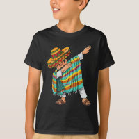 Cinco de Mayo Dabbing Poncho Sombrero Fun Mexican