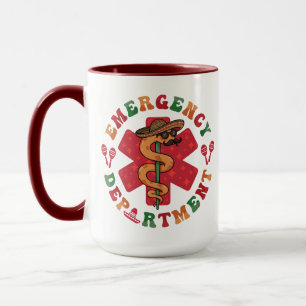 Cinco de Mayo Emergency Department Fiesta Nurse Mug