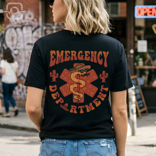 Cinco de Mayo Emergency Department Fiesta Nurse T-Shirt