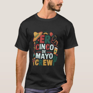 Cinco De Mayo ER Nurse Crew Emergency Room Mexican T-Shirt