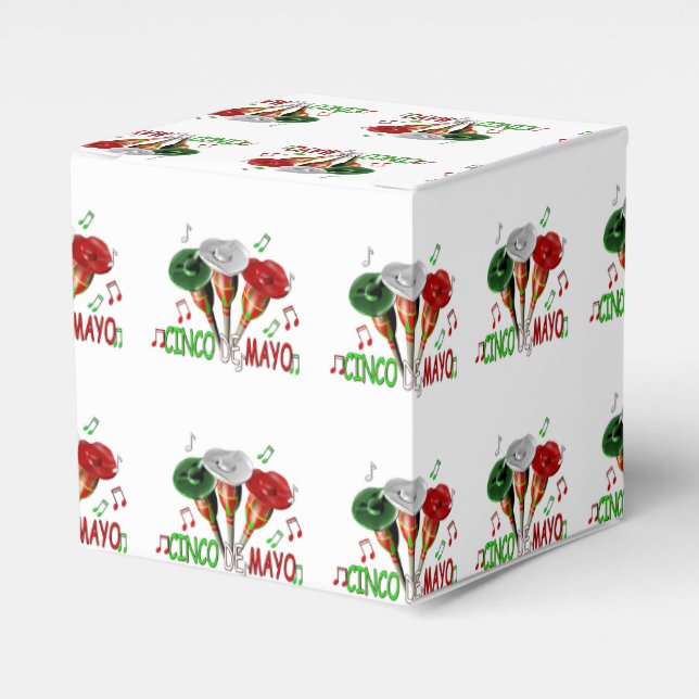 Cinco de Mayo Favor Box (Front Side)
