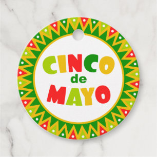 Cinco de Mayo Favour Tags