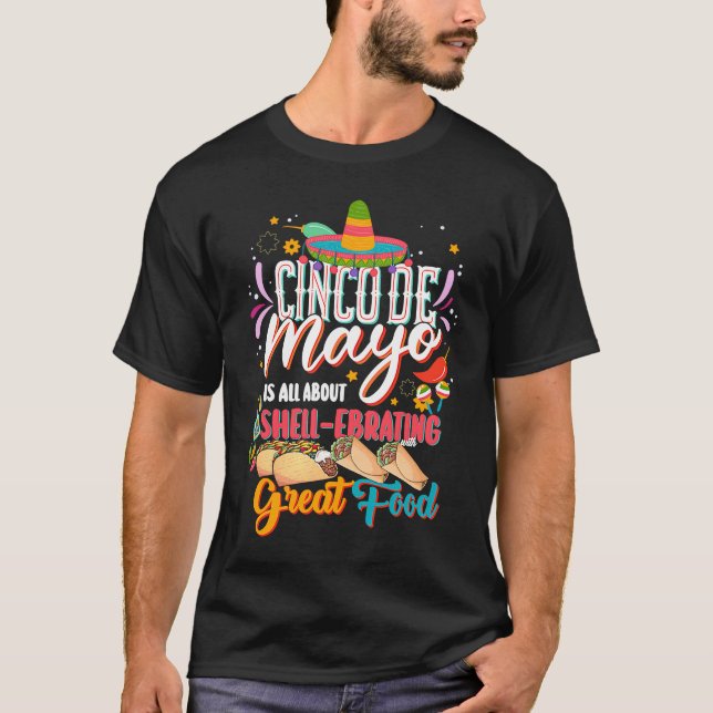 Cinco de Mayo Festival Celebrations Mexican Fiesta T-Shirt (Front)