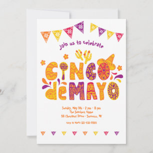 Cinco de Mayo Festivities Invitation