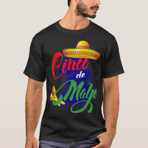 cinco de mayo Fiesta Design Camisa 5 de mayo Viva T-Shirt