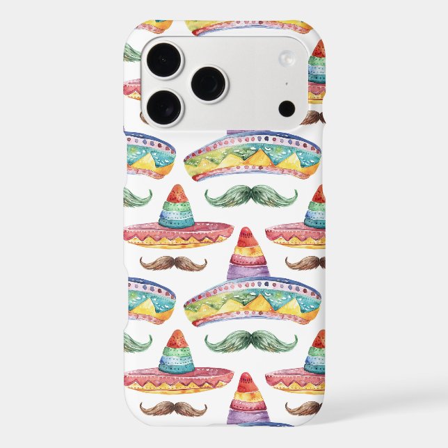 Cinco de Mayo Fiesta Hats Moustaches (Back)