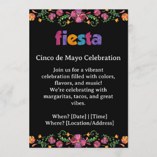 Cinco de Mayo Fiesta Invitation