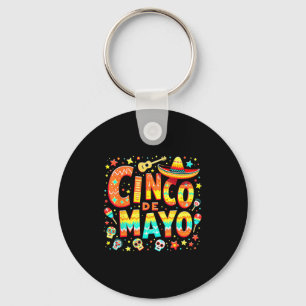 Cinco De Mayo Fiesta Mexican Keychain