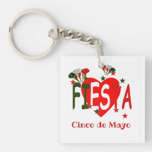Cinco de mayo ,fiesta mexican keychain