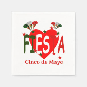 Cinco de mayo ,fiesta mexican napkin