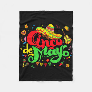 Cinco De Mayo Fiesta Mexican Party 5 De Mayo Men W Fleece Blanket