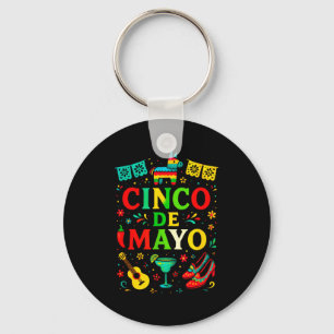 Cinco de mayo - fiesta mexican party celebrate keychain
