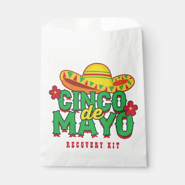 Cinco de Mayo Fiesta | Recovery Kit Favour Bag (Front)