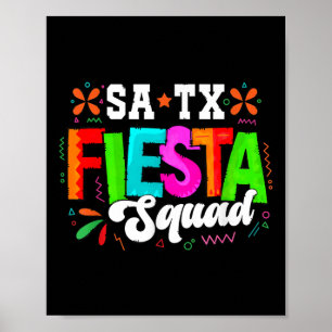 Cinco De Mayo Fiesta San Antonio Texas Family Matc Poster