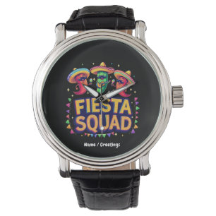 Cinco de Mayo Fiesta Squad Family Mexican Party Watch