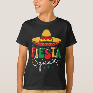 Cinco De Mayo Fiesta Squad Funny Mexican Fiesta 5 T-Shirt