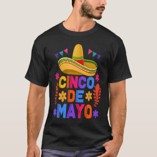 Cinco De Mayo Fiesta Surprise Camisa 5 De Mayo Viv T-Shirt