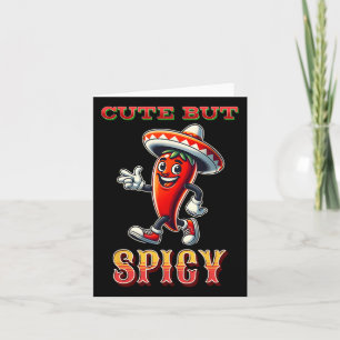 Cinco De Mayo For Kids Pungent And Cute With Chili Card