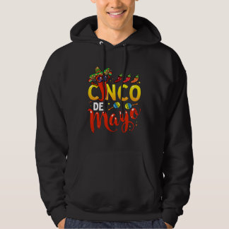 Cinco De Mayo for Mens Womens Kids Mexican Fiesta  Hoodie