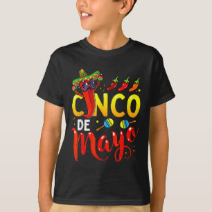 Cinco De Mayo For Mens Womens Kids Mexican Fiesta  T-Shirt