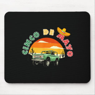 Cinco de mayo for women men and kids  mouse pad