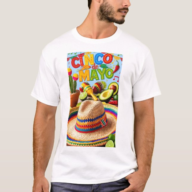 Cinco De Mayo Funny Ideas I'd Hit That Pinata Men  T-Shirt (Front)
