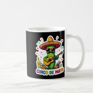Cinco de mayo funny mexican cactus sunglassesCinco Coffee Mug