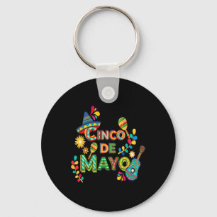 Cinco De Mayo Funny Mexican Fiesta 5 De Mayo Keychain