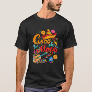 Cinco de Mayo funny Mexican fiesta 5 De Mayo T-Shirt